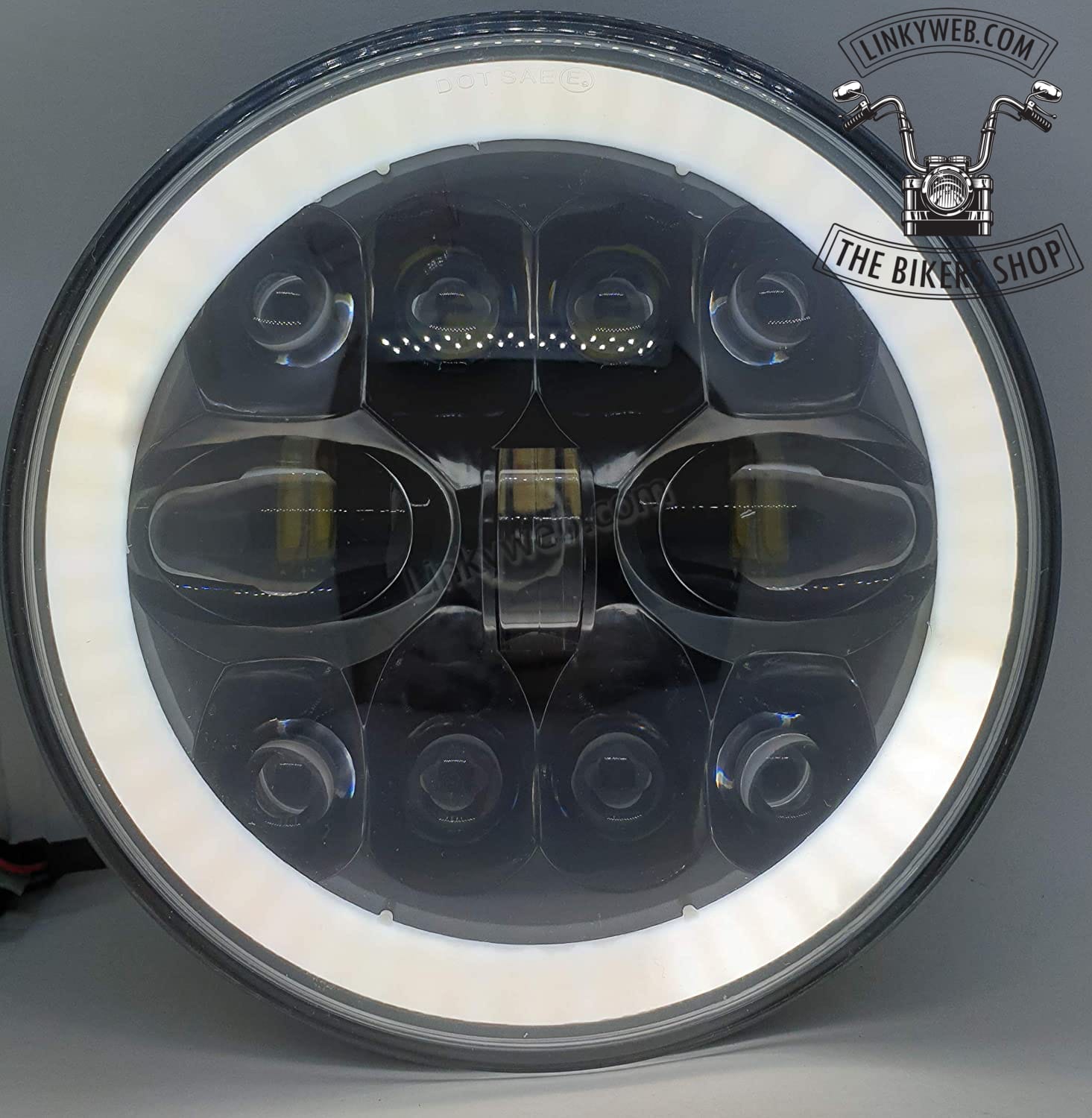 Bajaj discover best sale round headlight