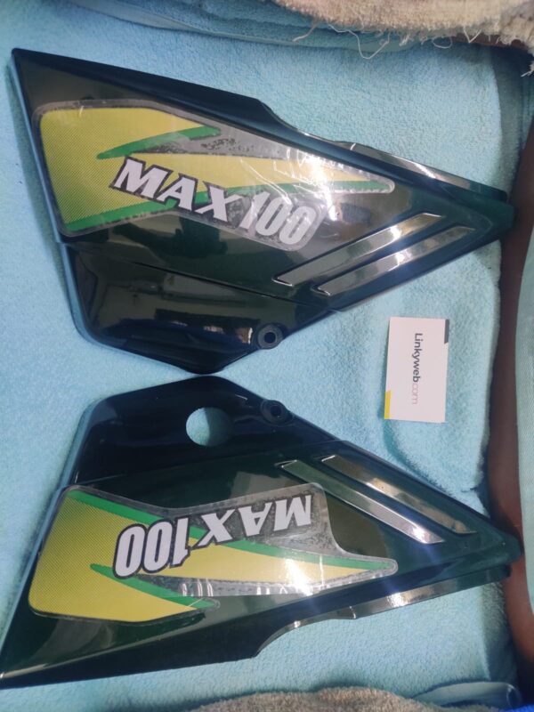 Green Side Panel For Suzuki Max 100