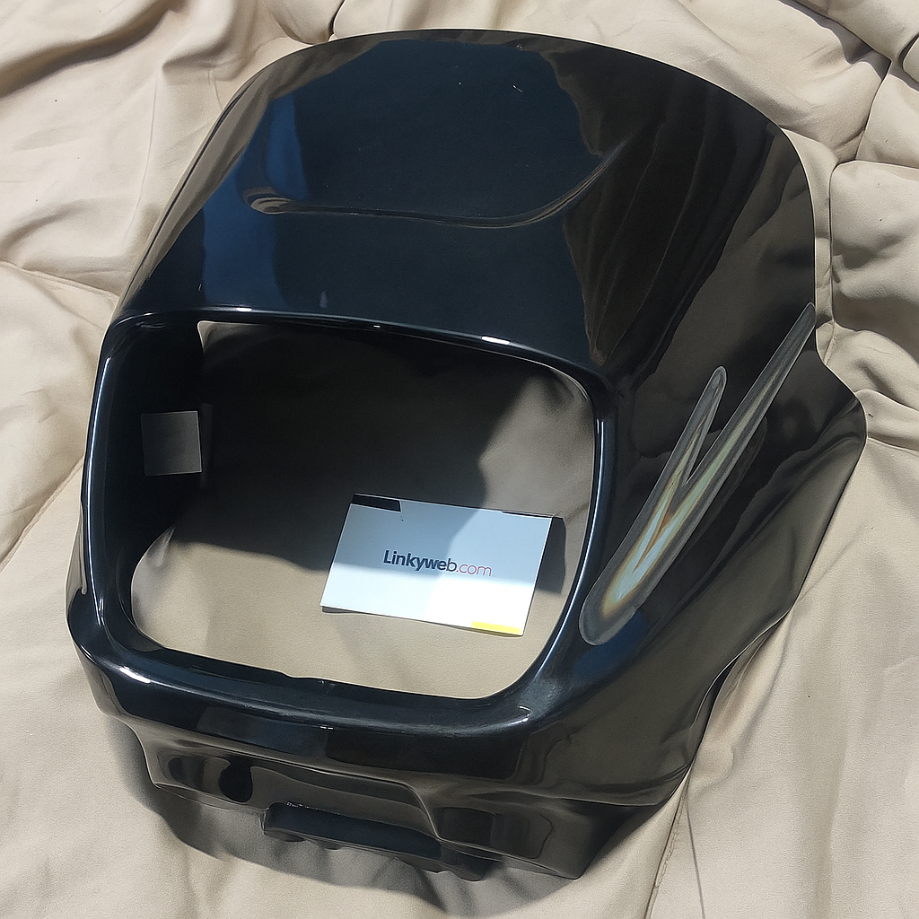 Yamaha Crux R Headlight Visor Mask Fairing Black