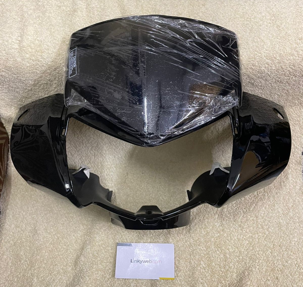 Honda Activa 125 Headlight Visor Mask Fairing Black