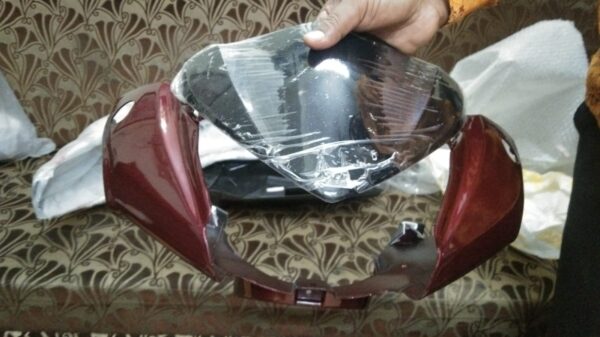 Honda Activa 125 Headlight Visor Mask Fairing BS6 Maroon