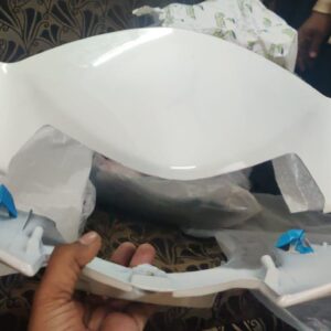 3G1.jpeg Honda Activa 3G Headlight Visor Mask Fairing White