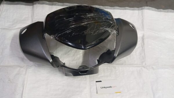 Activa-125-Grey-visor-led-head-light.jpeg Honda Activa 125 Headlight Visor Mask Fairing LED