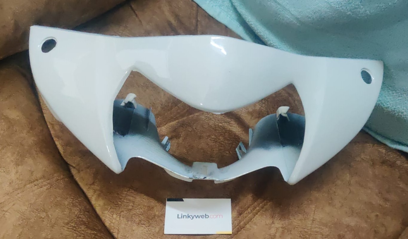 Honda Activa I Headlight Visor Mask Fairing White