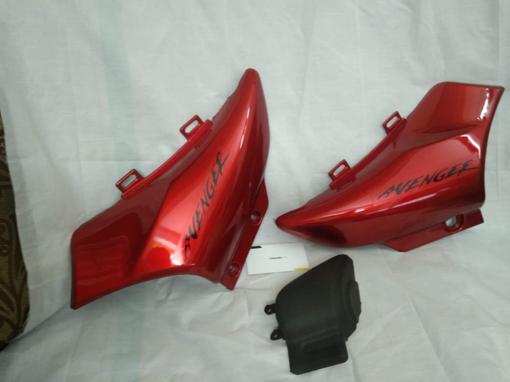 Bajaj Avenger Side Panel Red