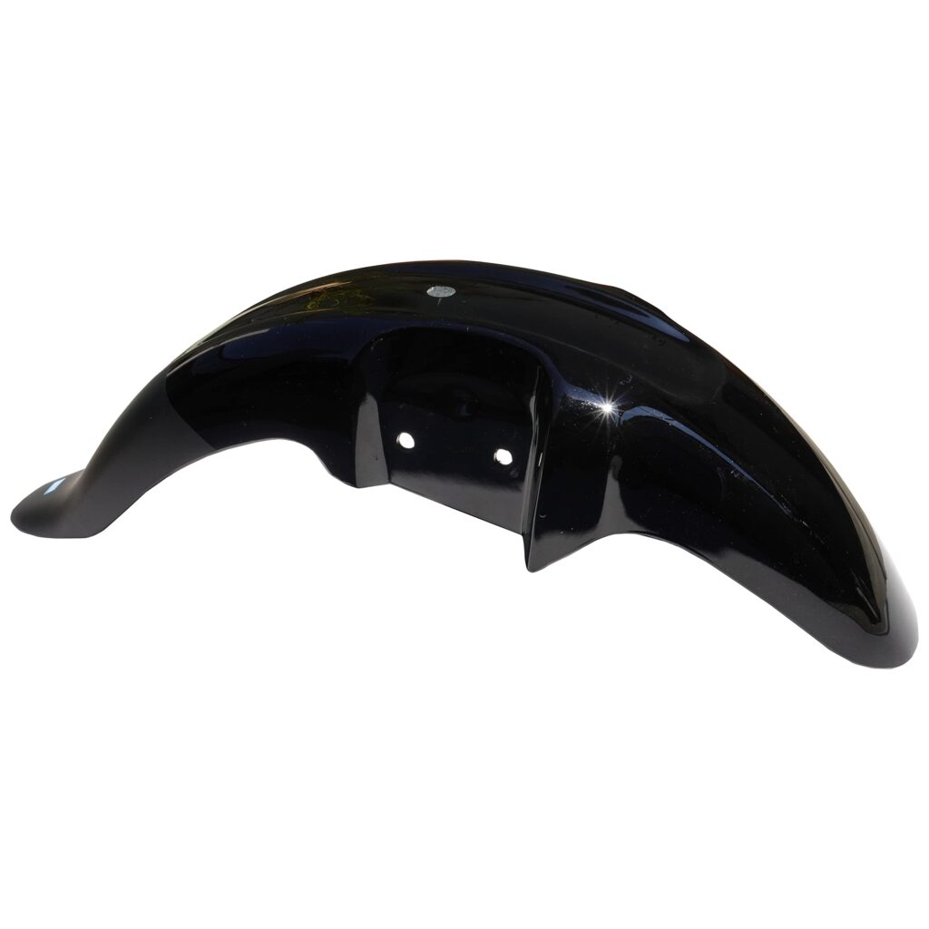 Bajaj V15 Veer Front Mudguard made from durable fiber material