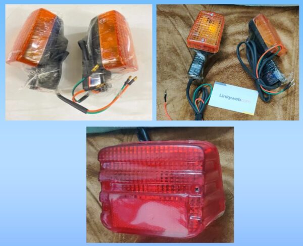 CD-100-Indicators-and-Tail-light.jpg Hero Honda Cd 100 Indicators And Tail Light Set