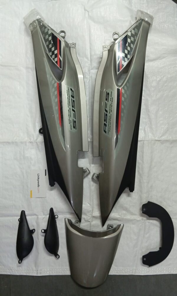Hero Glamour Tail Panel Silver Best Quality