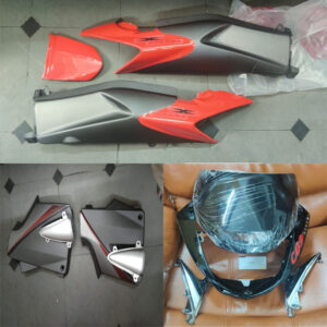 Hero CBZ Xtreme Visor Tail Panel and Side Panel
