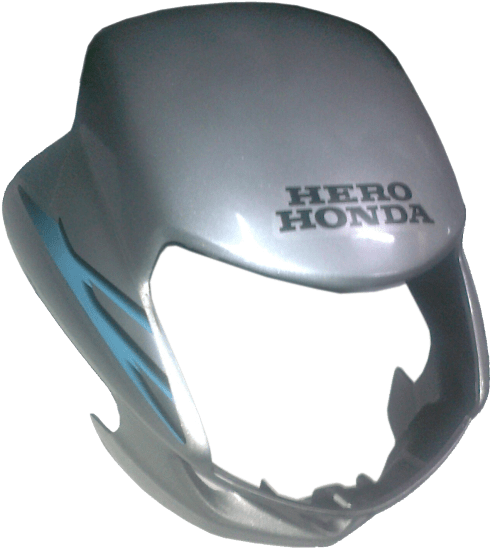 Hero CD Deluxe Headlight Visor Mask Fairing OM