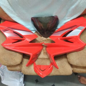 Hero Karizma R Headlight Visor Mask Fairing Red
