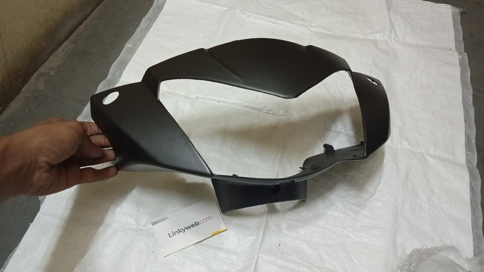 Hero Pleasure Headlight Visor Mask Fairing