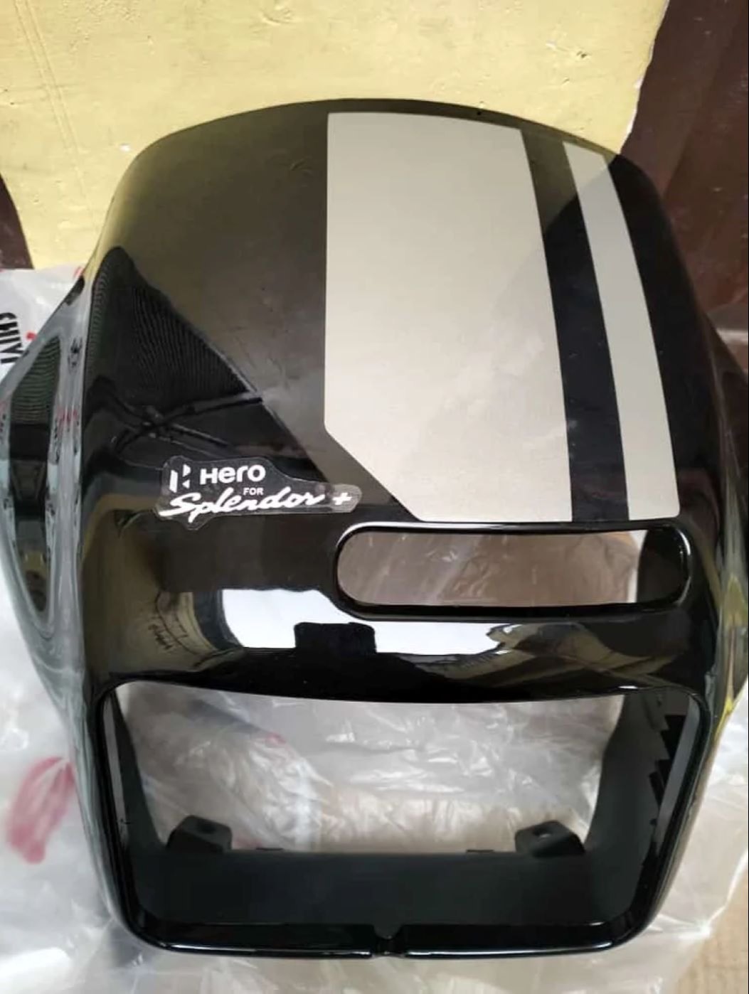 Hero Splendor Headlight Visor Mask Fairing BS6
