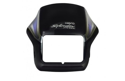 Hero Splendor Headlight Visor Mask Fairing 2010