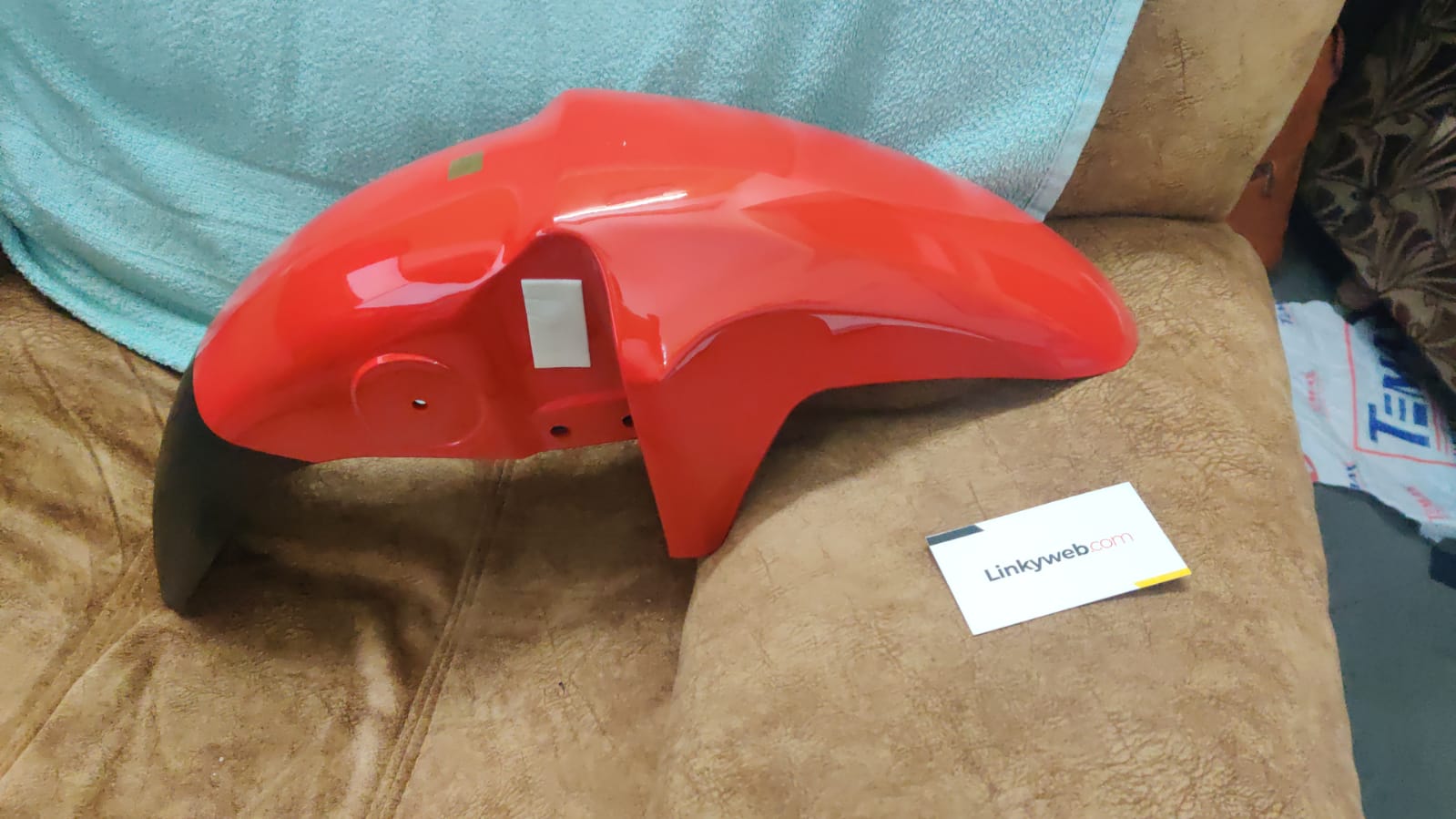 Hero Splendor iSmart Front Mudguard Red