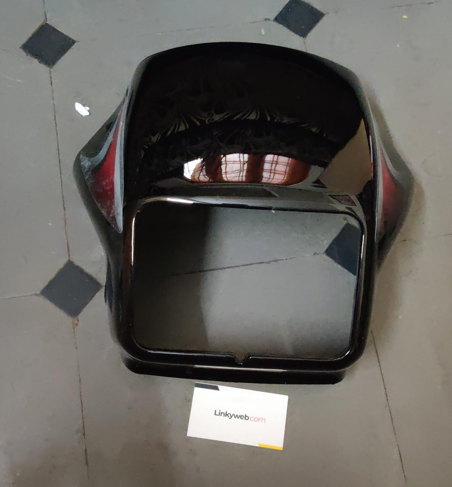 Hero Splendor Headlight Visor Mask Fairing