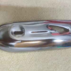 Honda Activa Silencer Plate 14 Linkyweb.com Honda Activa Silencer Plate Chrome Plated