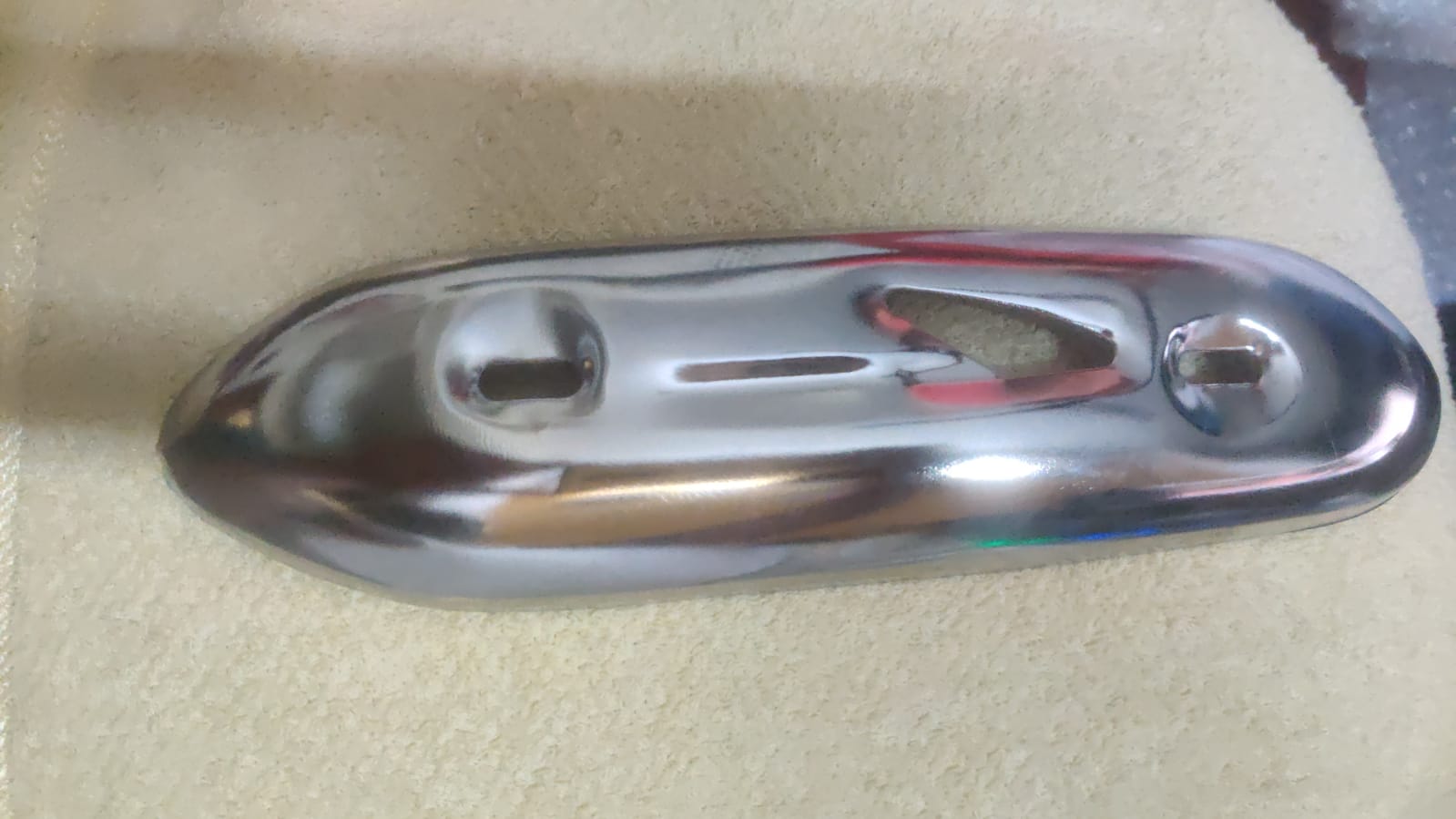 Honda Activa Silencer Plate Chrome Plated