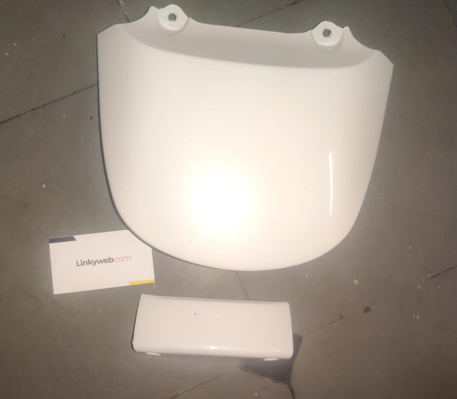 Honda Aviator Tail Light Lower Plate Cowl Plate White