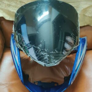 Honda Shine Headlight Visor Mask Fairing Blue Buy Now