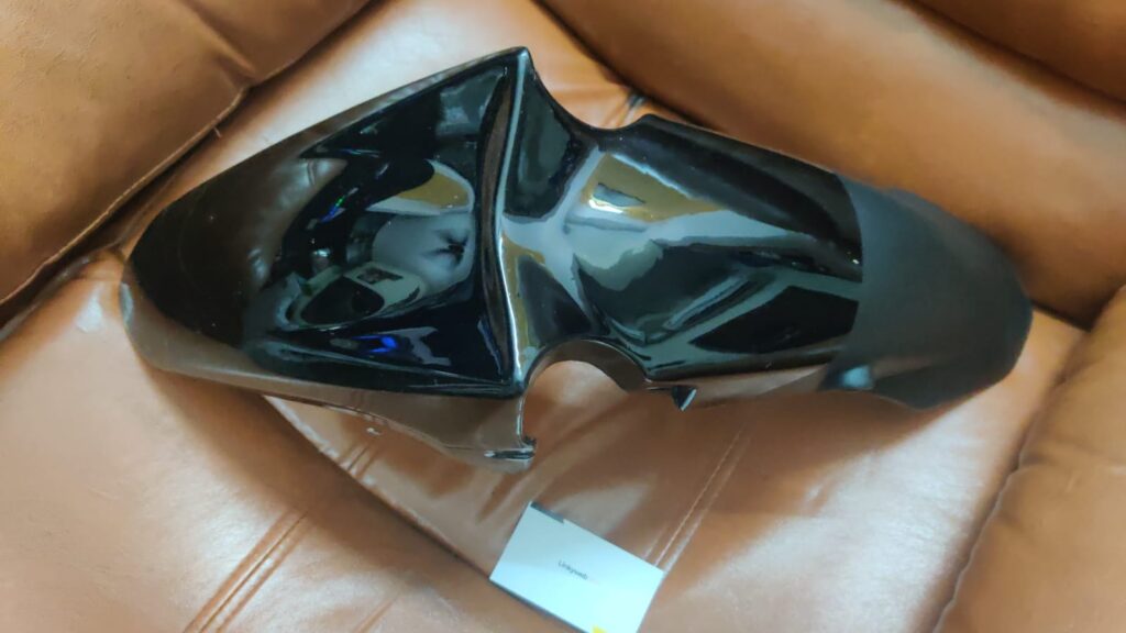 Honda Twister Front Mudguard Black replacement part