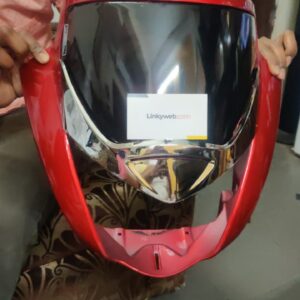 Honda Unicorn Headlight Visor Mask Fairing Red