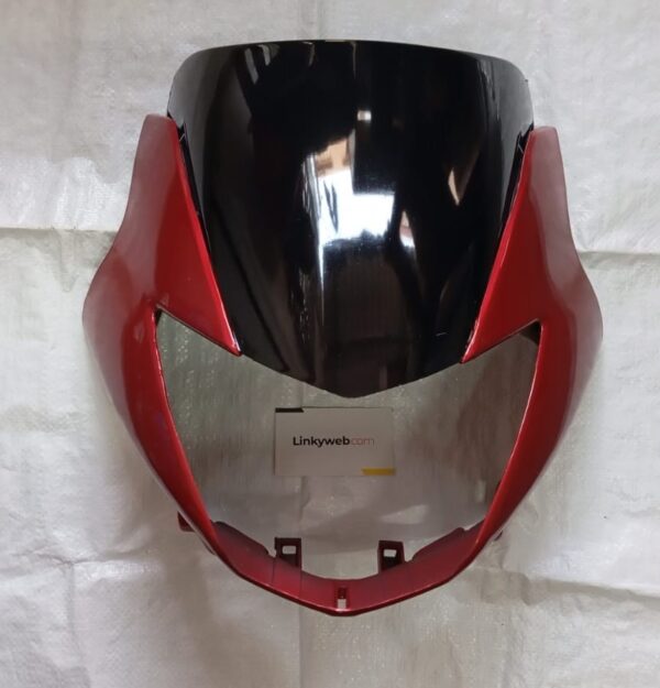 Honda Unicorn Old Visor Red - Linkyweb Honda Unicorn Old Headlight Visor Mask Fairing Red
