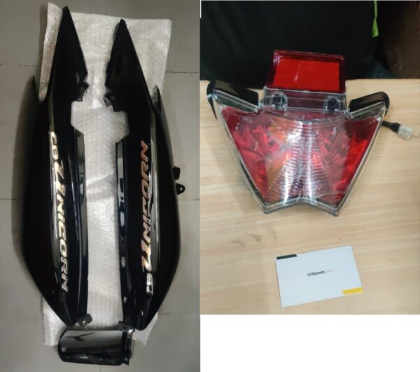 Honda Unicorn Tail Panel with Tail Light Assembly Buy Now