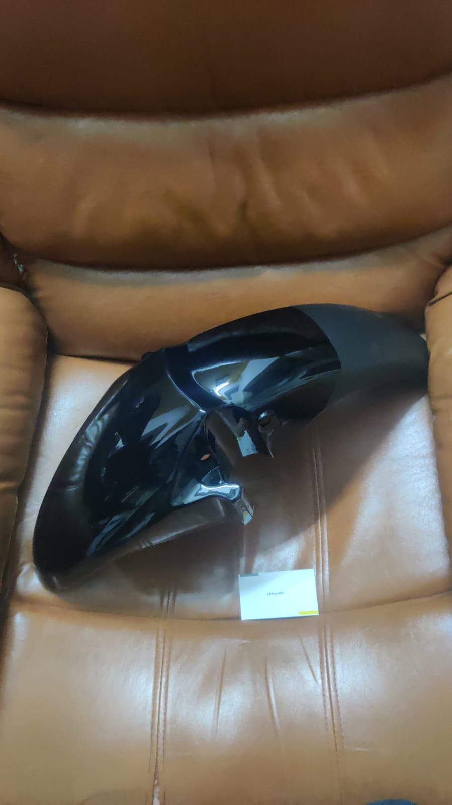 Hero Ignitor Front Mudguard Black