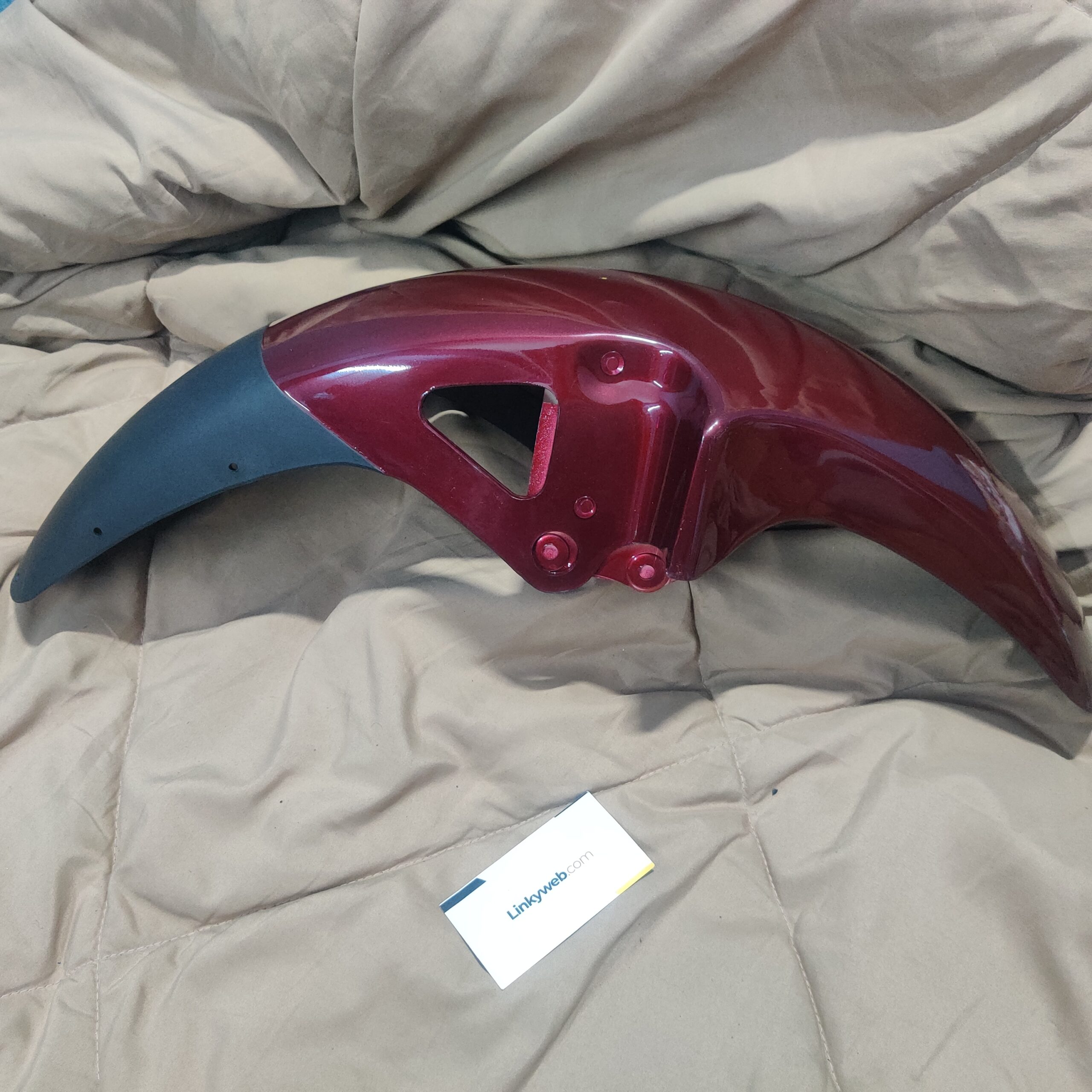 Yamaha YBX Crux R Front Mudguard Wine Red