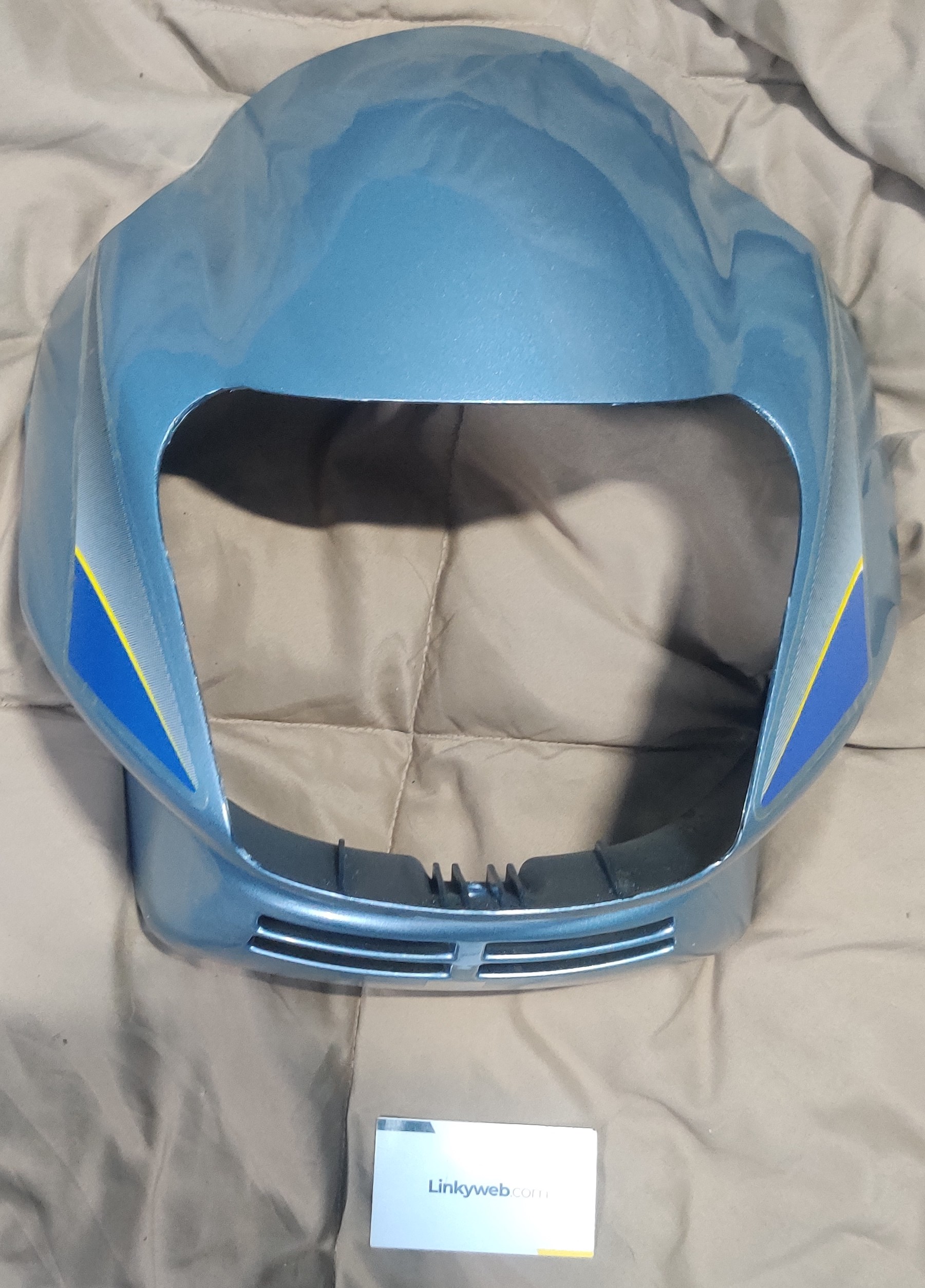 LML Freedom Headlight Visor Mask Fairing Blue