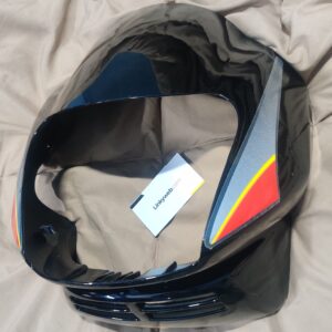 LML Freedom Headlight Visor Mask Fairing Black
