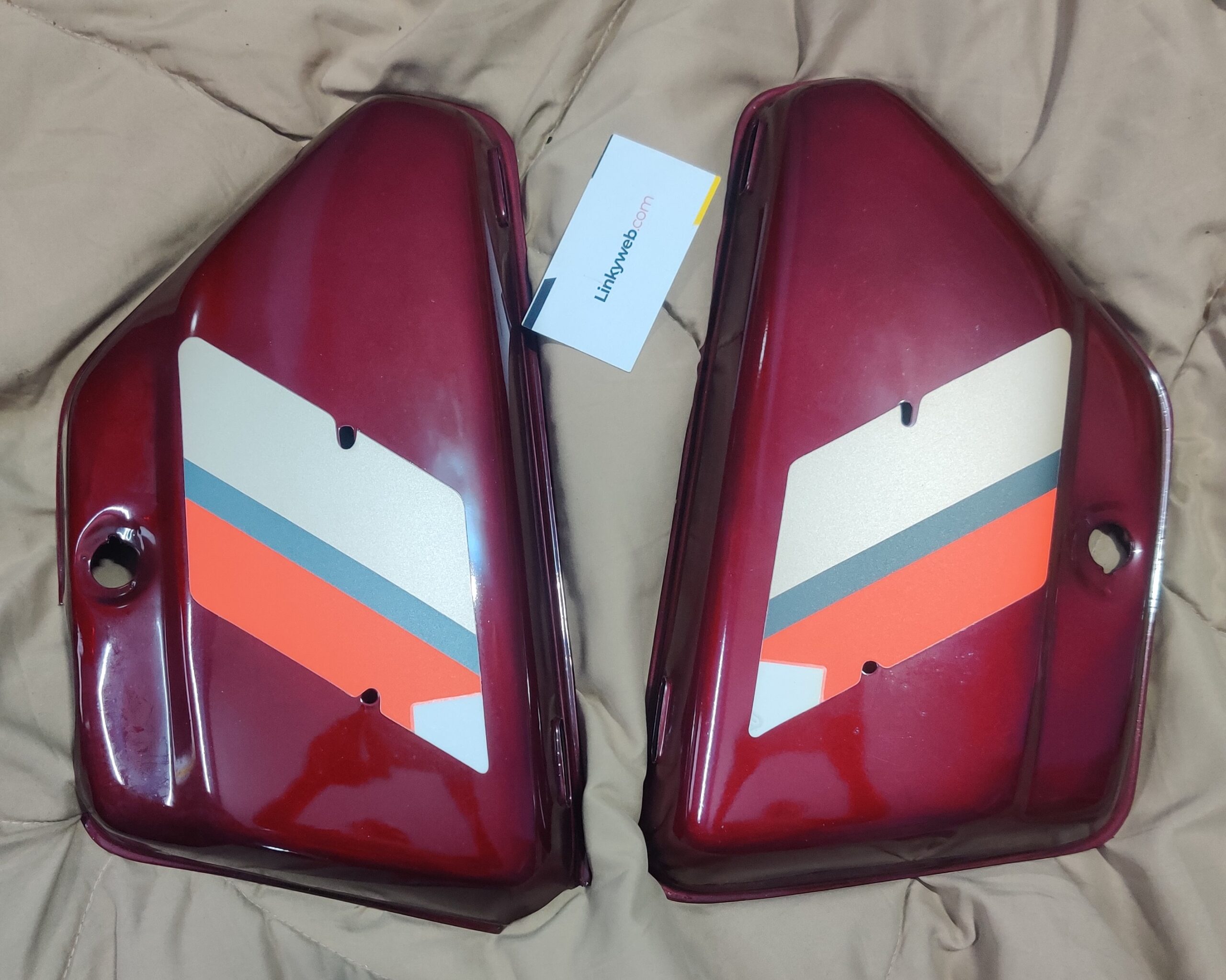 Hero Honda CD 100 SS Side Panel Maroon