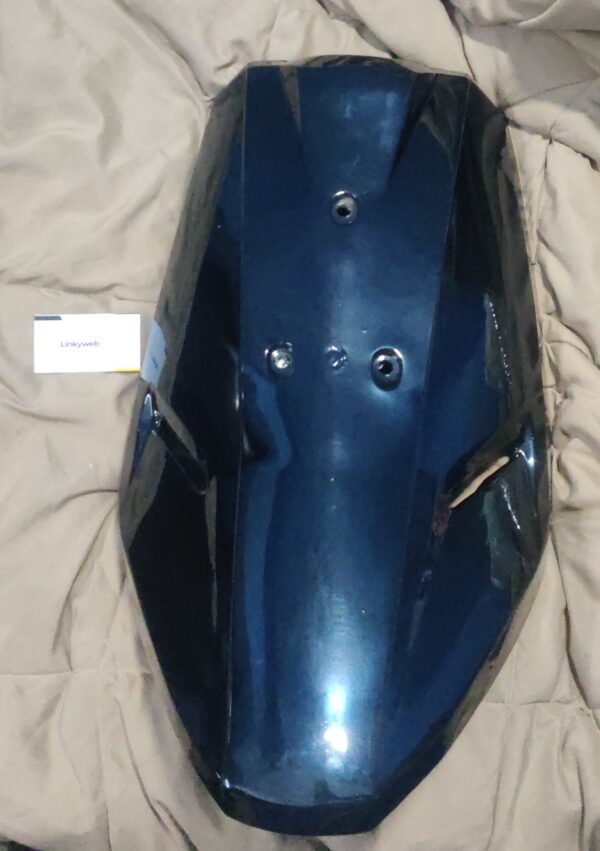 TVS Scooty Front Nose Shield Black