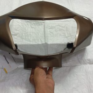 Jupiter Autumn Brown Visor - Linkwyeb TVS Jupiter Headlight Visor Mask Fairing Autumn Brown