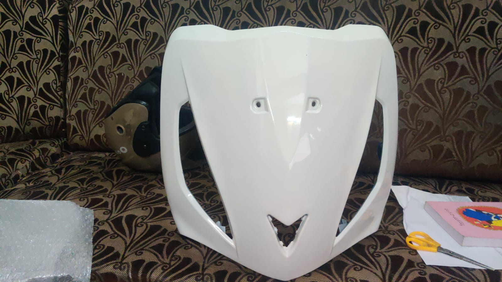 TVS Jupiter Front Nose White