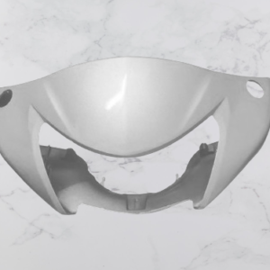 TVS Jupiter Headlight Visor Mask Fairing Matte Silver