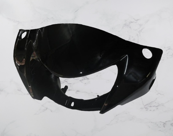 TVS Jupiter Headlight Visor Mask Fairing Black