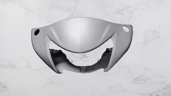 TVS Jupiter Headlight Visor Mask Fairing Grey