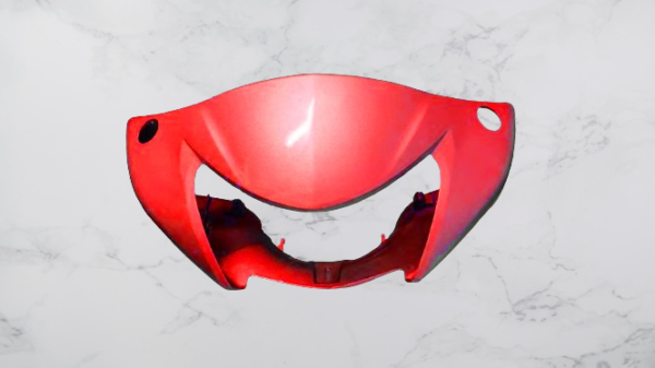 TVS Jupiter Headlight Visor Mask Fairing Red