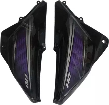 Honda Dream Neo Side Panel Black Purple