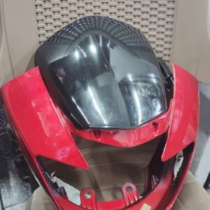 TVS Apache RTR Red Visor - Premium Windshield Fairing