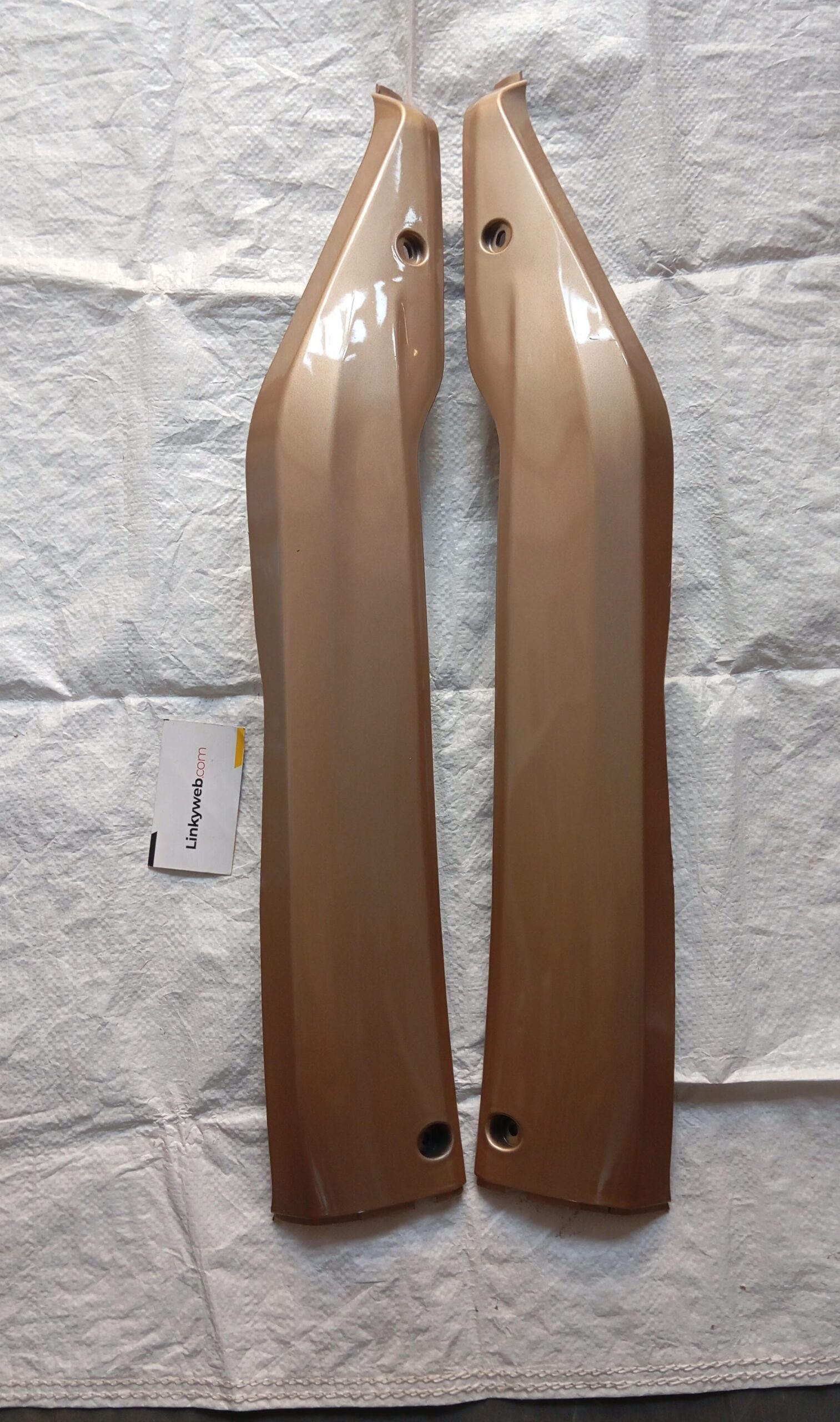 TVS Jupiter Foot Guard Trim Mystic Gold