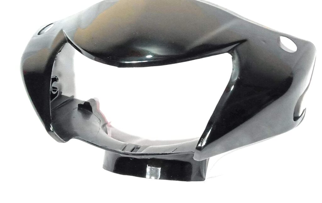 TVS Jupiter Headlight Visor Mask Fairing in durable fiber finish