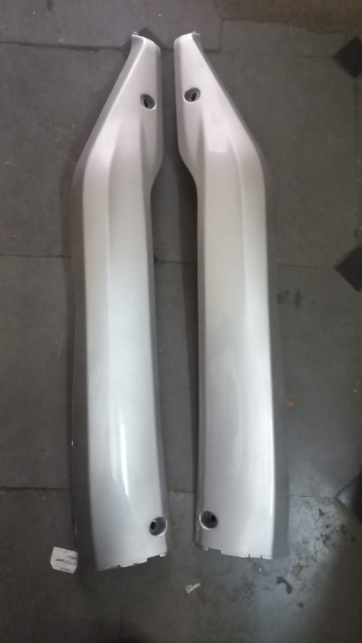 TVS Scooty Foot Guard Trim Silver