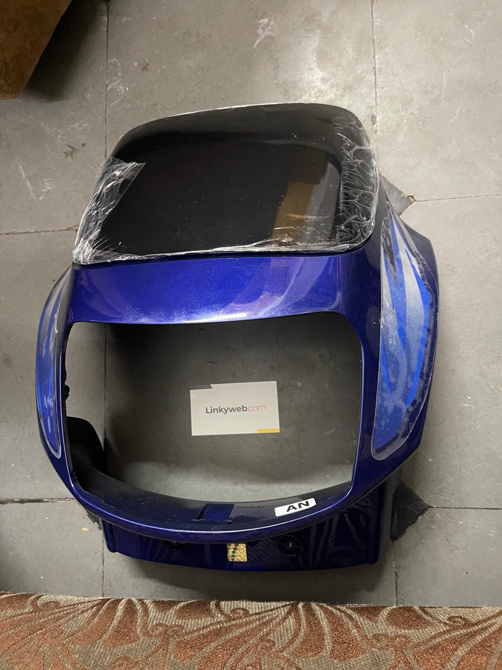TVS Victor GLX Headlight Visor Mask Fairing NM