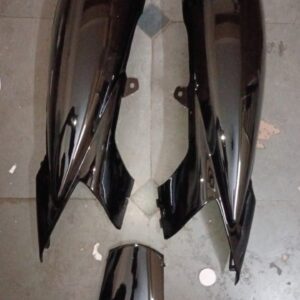 Tvs Apache Tail Panel Black - Durable Fiber Replacement