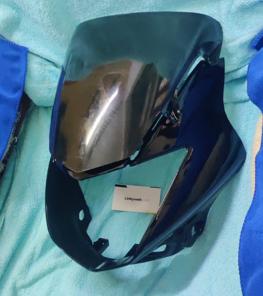 Honda Unicorn Old Headlight Visor Mask Fairing Black