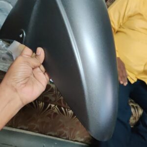 Hero Pleasure Front Mudguard Matte Black