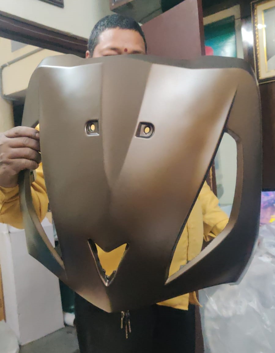 TVS Jupiter Front Nose Matte Brown